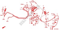 TRAVAO FR.BOMBA PRINCIPAL/MODULADOR ABS para Honda CROSSRUNNER 800 WHITE 2012