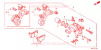 PINCA TRAVAO TRASEIRO para Honda CBR 1000 RR BLACK 2014