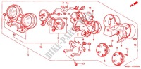 INSTRUMENTOS COMBINADOS (CB1300/A/F/F1) para Honda CB 1300 ABS 2006