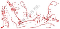 MANETE/INTERRUPTOR/CABO para Honda CBR 125 2009