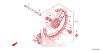 RODA FRENTE (1) para Honda CBF 125 2012