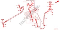 BOMBA PRINCIPAL TRASEIRA CILINDRO para Honda NX4 FALCON 400 Fi 2013