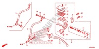 BOMBA PRINCIPAL TRASEIRA CILINDRO para Honda SH 150 D SPECIAL 4E 2016