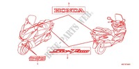 EMBLEMA/FAIXA (FJS400D9/FJS400A) para Honda SILVER WING 400 ABS 2009