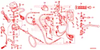 INTERRUPTOR/CABO/MANETE(2) para Honda FOURTRAX 500 FOREMAN RUBICON DCT 2016
