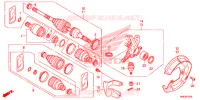 MANGA EIXO FRENTE/VEIO TRANSMISSAO FRENTE para Honda FOURTRAX 500 FOREMAN RUBICON DCT 2016