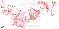PUNHO GUIADOR para Honda FOURTRAX 500 FOREMAN RUBICON DCT 2016