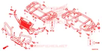 BANCO/COQUILHA para Honda FOURTRAX 500 FOREMAN RUBICON DCT 2016