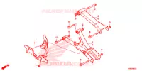 BRACO TRASEIRO para Honda FOURTRAX 500 FOREMAN RUBICON DCT 2016
