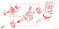 CAMBOTA/PISTAO para Honda FOURTRAX 500 FOREMAN RUBICON DCT 2016