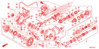 CARRETO FINAL FRENTE para Honda FOURTRAX 500 FOREMAN RUBICON DCT 2016