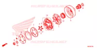 EMBRAIAGEM para Honda FOURTRAX 500 FOREMAN RUBICON DCT 2016
