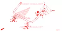 ESTABILIZADOR para Honda FOURTRAX 500 FOREMAN RUBICON DCT 2016