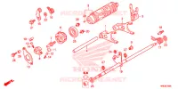 TAMBOR MUDANCAS/FORQUILHA para Honda FOURTRAX 500 FOREMAN RUBICON DCT 2016