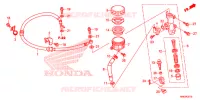 BOMBA PRINCIPAL TRASEIRA CILINDRO para Honda FOURTRAX 500 FOREMAN RUBICON DCT EPS 2016