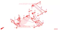 BRACO TRASEIRO para Honda FOURTRAX 500 FOREMAN RUBICON DCT EPS 2016