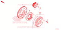 CARRETO ARRANQUE para Honda FOURTRAX 500 FOREMAN RUBICON DCT EPS 2016
