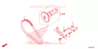CORRENTE ARVORE CAMES/TENSOR para Honda FOURTRAX 500 FOREMAN RUBICON DCT EPS 2016