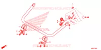ESTABILIZADOR para Honda FOURTRAX 500 FOREMAN RUBICON DCT EPS 2016