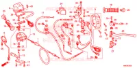 INTERRUPTOR/CABO/MANETE(2) para Honda FOURTRAX 500 FOREMAN RUBICON DCT EPS 2016