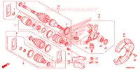 MANGA EIXO FRENTE/VEIO TRANSMISSAO FRENTE para Honda FOURTRAX 500 FOREMAN RUBICON DCT EPS 2016