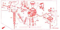 CARBURADOR(2) para Honda SL 230 With speed warning light 1998