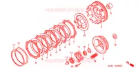 EMBRAIAGEM para Honda SL 230 With speed warning light 1998