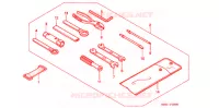 FERRAMENTAS/CAIXA DE BATERIA para Honda SL 230 With speed warning light 1998