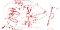 INSTRUMENTOS COMBINADOS para Honda SL 230 With speed warning light 1998