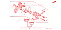 PINCA TRAVAO TRASEIRO para Honda SL 230 With speed warning light 1998
