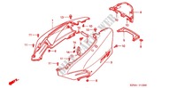 COBERTURA CARROCARIA/CAIXA BAGAGEM/ PORTA BAGAGENS para Honda REFLEX 250 ABS 2003