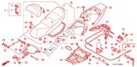 ASSENTO SIMPLES(2) para Honda SILVER WING 600 ABS 2004