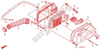 FILTRO AR (FES1257/A7) (FES1507/A7) para Honda S WING 125 FES ABS 2007