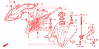 DEPOSITO COMBUSTIVEL para Honda CRF 50 2007