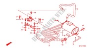 RECIPIENTE para Honda CBR 1000 RR VICTORY RED 2011