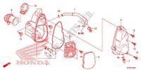 TAMPA FRENTE/FILTRO AR para Honda CRF 110 2013