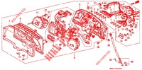INSTRUMENTOS COMBINADOS (SAUF GL1500I) para Honda GL 1500 GOLD WING ASPENCADE 1991