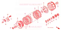 EMBRAIAGEM para Honda XR 250 Without speed warning light 1998