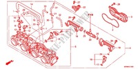 CORPO ACELERADOR para Honda CB 400 SUPER FOUR ABS VTEC REVO Color Order Plan Wheel Color 2011