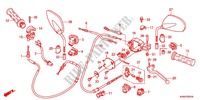 MANETE/INTERRUPTOR/CABO (2) para Honda VARIO 110 TECHNO ABS 2011
