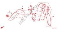 GUARDA LAMAS FRENTE (2) para Honda WAVE DASH 110 R, REPSOL EDITION 2013
