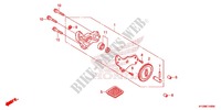 CARTER/BOMBA OLEO para Honda FUTURE 125 Casted wheels, Rear brake disk 2013