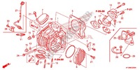 CILINDRO/CABECA MOTOR para Honda FUTURE 125 Casted wheels, Rear brake disk 2014