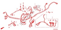 CABLAGEM (AFX110CS/S) para Honda WAVE 110 Casted wheels, Kick start 2011