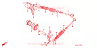 ARVORE CAMES/VALVULA para Honda SUPER CUB 70 DELUXE 1999