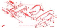 BRACO OSCILANTE/CORPO CORRENTE para Honda SUPER CUB 70 DELUXE 1999