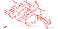 TAMPA CARTER DIREITA para Honda SUPER CUB 70 DELUXE 1999