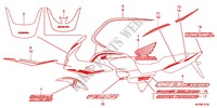 EMBLEMA/FAIXA (CB1300S/SA/TA 2J,4J,7J) para Honda CB 1300 SUPER BOL DOR ABS SPECIAL 2011