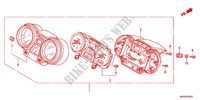 INSTRUMENTOS COMBINADOS (CB1300S/SA/TA) para Honda CB 1300 SUPER BOL DOR ABS SPECIAL 2012