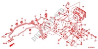 TRAVAO FR.BOMBA PRINCIPAL/MODULADOR ABS para Honda CB 1300 SUPER BOL DOR ABS SPECIAL 2011